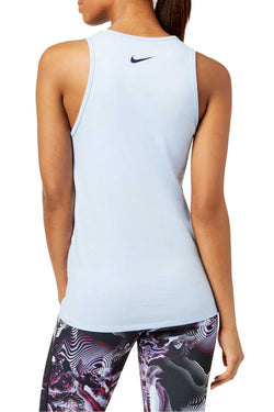 Nike Light Blue Dri-FIT Just Do It Cotton Training Tank Top thumbnail 2