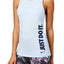 Nike Light Blue Dri-FIT Just Do It Cotton Training Tank Top