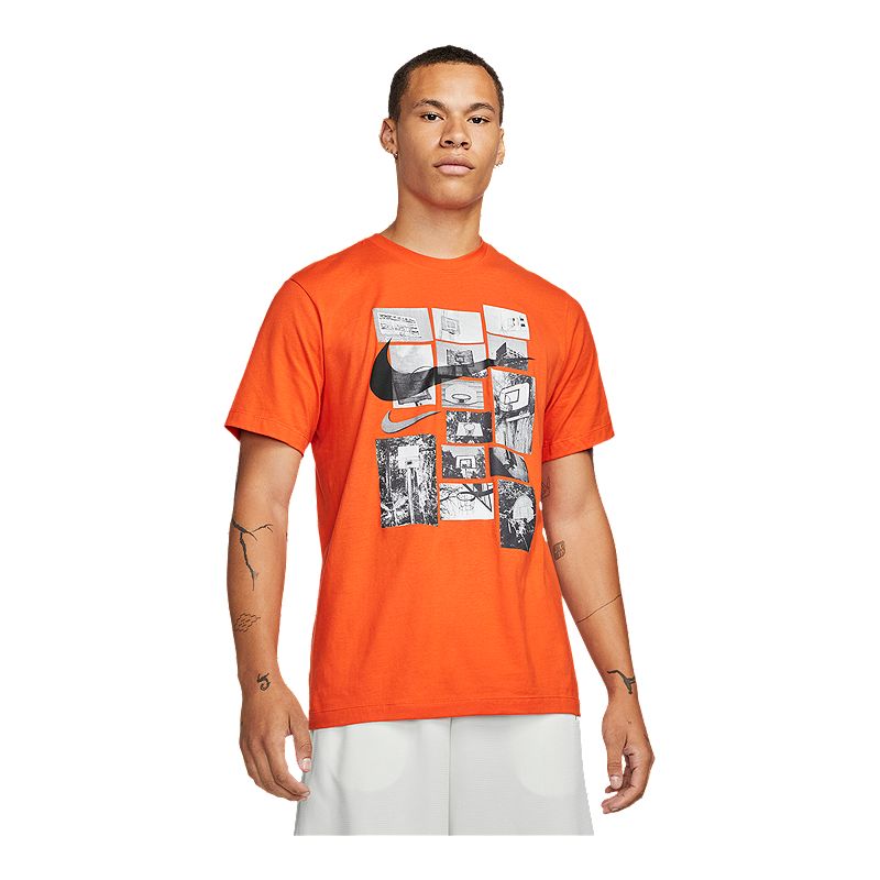 Nike Men's Basketball T-Shir orange