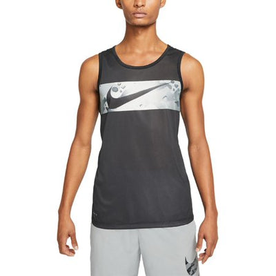 Nike Mens Running Workout Tank Top Black