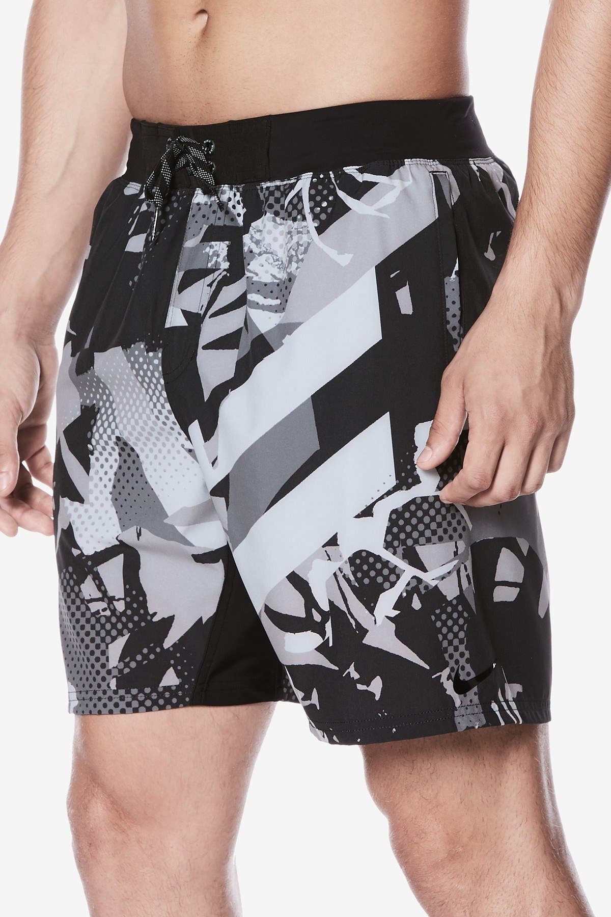 Nike Noise-Black Breaker Printed 18'' Boardshort