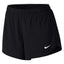 Nike PLUS Black/White Flex 2-in-1 Short