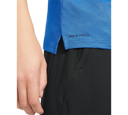 Nike Pro Dri-fit Tank Blue Void/ Royal thumbnail 4
