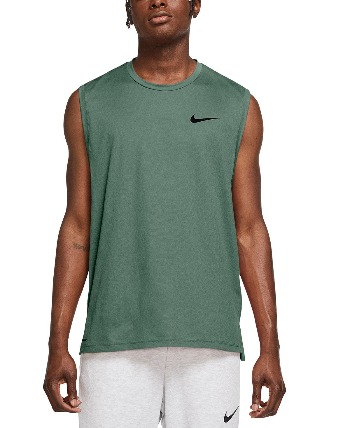 Nike Pro Dri-fit Tank Dutch Green