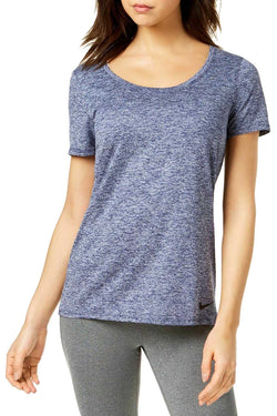 Nike Purple Comet Legend Veneer Dri-FIT Training T-Shirt thumbnail 2