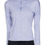 Nike Purple-Slate Heather Dry Element 1/2-Zip Running Top