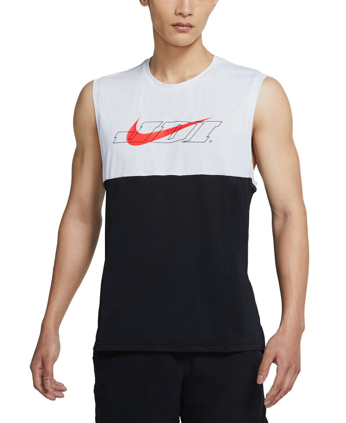 Nike Sport Clash Colorblocked Tank Black