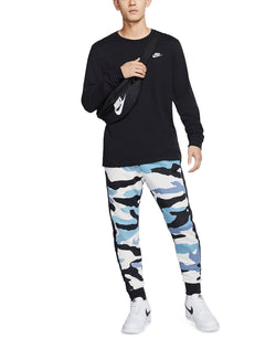 Nike Sportswear Club Fleece Camo Joggers Blue thumbnail 4