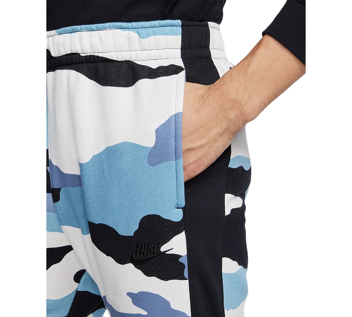 Nike Sportswear Club Fleece Camo Joggers Blue