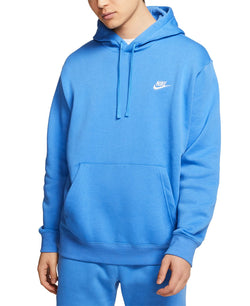 Nike Sportswear Club Fleece Pullover Hoodie Pacific Blue thumbnail 1