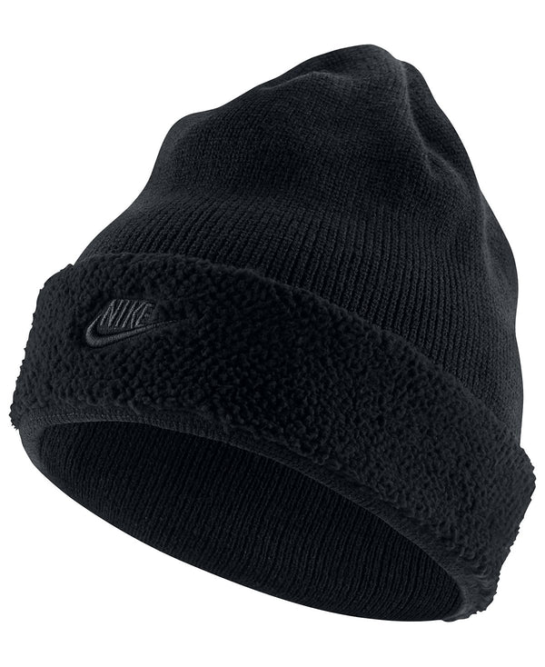 Nike Sportswear Fleece-cuff Beanie Black