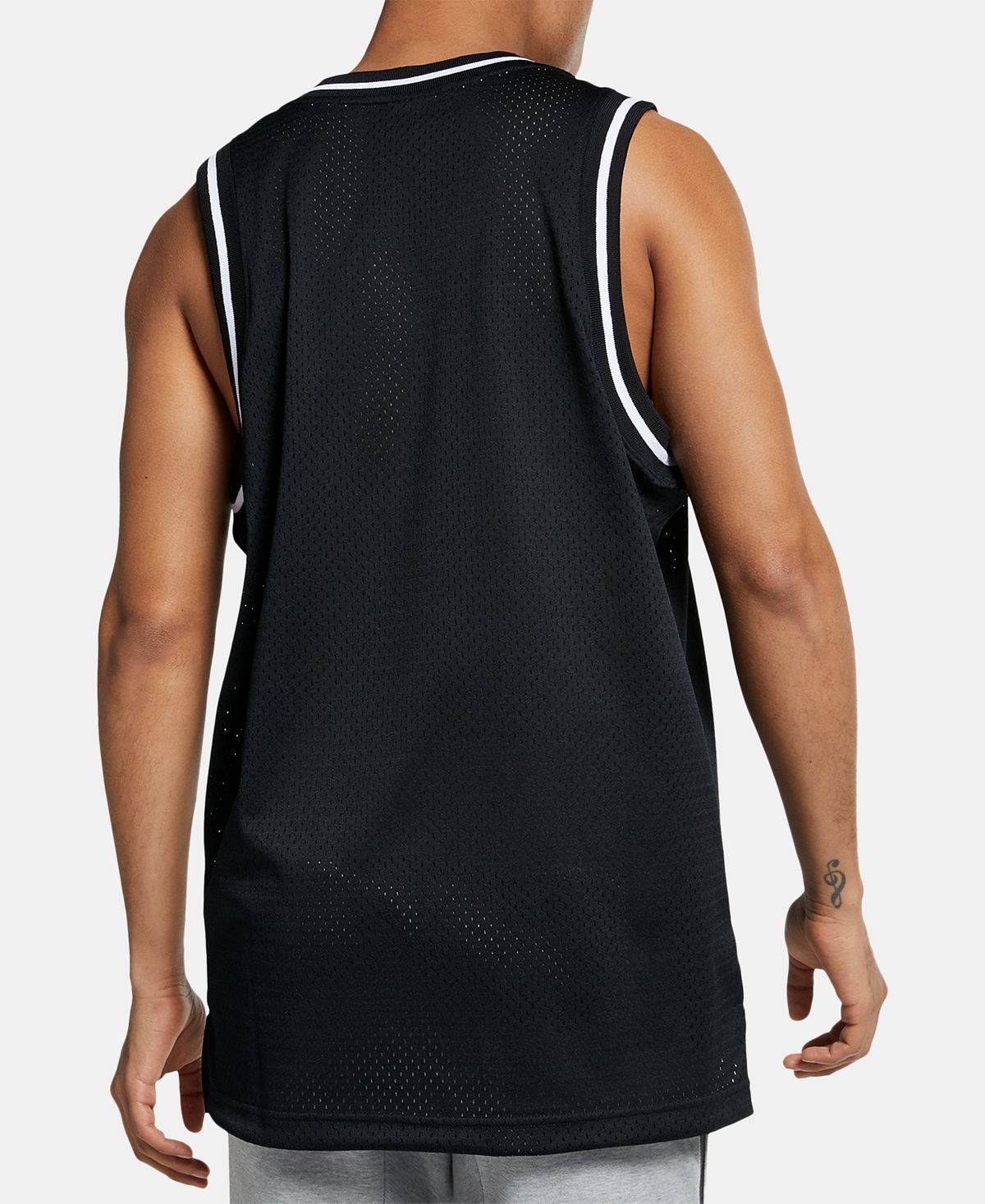 Nike Sportswear Mesh Logo Tank Top Black/White