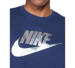 Nike Sportswear Reflective T-shirt Navy thumbnail 3
