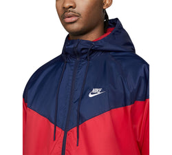 Nike Sportswear Windrunner Jacket U Red/White thumbnail 3