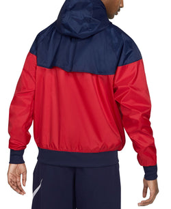 Nike Sportswear Windrunner Jacket U Red/White thumbnail 4