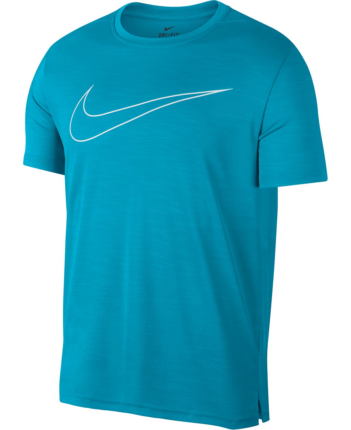 Nike Superset Breathe Training Shirt Blue Fury/White