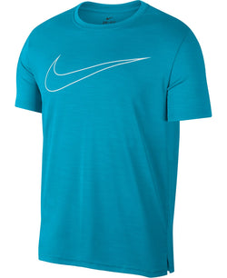 Nike Superset Breathe Training Shirt Blue Fury/White thumbnail 1