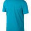 Nike Superset Breathe Training Shirt Blue Fury/White