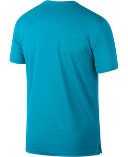 Nike Superset Breathe Training Shirt Blue Fury/White thumbnail 2
