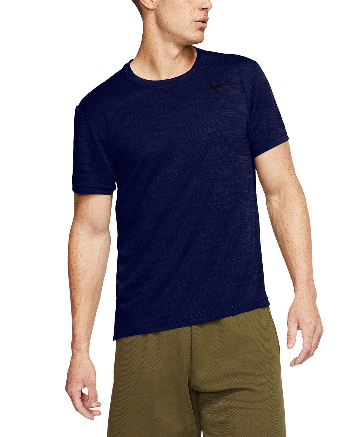 Nike Superset Breathe Training Top Blue Void