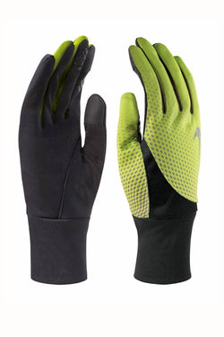 Nike Volt/Black Dri-Fit Tailwind Gloves thumbnail 2