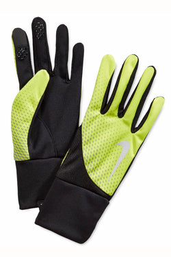 Nike Volt/Black Dri-Fit Tailwind Gloves thumbnail 1