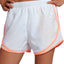 Nike White/Crimson-Pulse Dri-FIT Tempo Running Short
