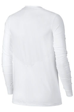 Nike White Dry Miler Running Top thumbnail 4
