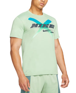 Nike Xsc Logo Graphic Training T-shirt Steam Green thumbnail 1