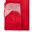 Nine West Slim-fit Wrinkle-free Performance Stretch Samba Red Dress Shirt Samba Red/white