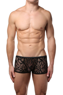 No Limits Black Lace-Mesh Trunk thumbnail 1