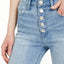 Numero Button-fly High-rise Ankle Skinny Jeans Bleach Blue