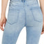 Numero Button-fly High-rise Ankle Skinny Jeans Bleach Blue