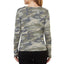 Numero Camo-print Twist-front Top Camoflage