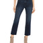 Numero Cropped Mid-rise Jeans Raw Blue Wash