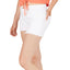 Numero Mid-rise Frayed-hem Denim Shorts White