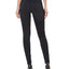 Numero Mid-rise Solid Side-striped Super Skinny Ankle Jeans Black Wash