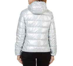 Numero Quilted Hooded Packable Jacket Silver thumbnail 2