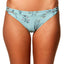 O'Neill Aqua Floral Piper Cutout Cheeky Hipster Bikini Bottom