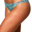 O'Neill Aqua Floral Piper Cutout Cheeky Hipster Bikini Bottom