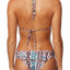 O'Neill Aqua Haze Greer Printed Reversible Triangle Bikini Top