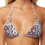 O'Neill Aqua Haze Greer Printed Reversible Triangle Bikini Top
