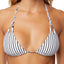 O'Neill Aqua Haze Greer Printed Reversible Triangle Bikini Top
