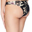 O'Neill Black Albany Floral Strappy Cheeky Bikini Bottom