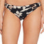 O'Neill Black Albany Floral Strappy Cheeky Bikini Bottom