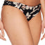O'Neill Black Albany Floral Strappy Cheeky Bikini Bottom