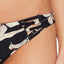 O'Neill Black Albany Floral Strappy Cheeky Bikini Bottom