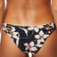 O'Neill Black Albany Floral Strappy Cheeky Bikini Bottom