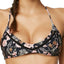 O'Neill Black Floral Colleen Bralette Bikini Top