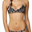 O'Neill Black Floral Colleen Bralette Bikini Top